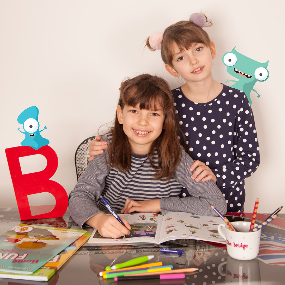 Enjoy learning English numbers with our little monsters